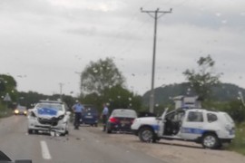 Sudar na magistrali Klašnice-Prnjavor, slupano auto policije