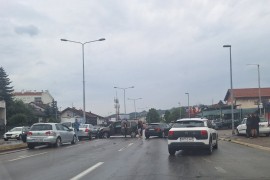 Lančani sudar u Banjaluci, velika kolona na tranzitu (FOTO)