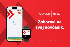 UniCredit u BiH uvodi Apple Pay za svoje klijente