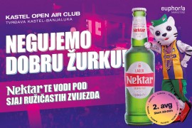 Nektar te vodi na žurku godine "Negujmo" ovog vikenda na Kastelu
