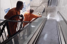 U toku čišćenje podzemnih prolaza i fontana na području Banjaluke