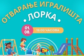 Sutra otvaranje: Igralište u Lorkinom naselju u novom ruhu