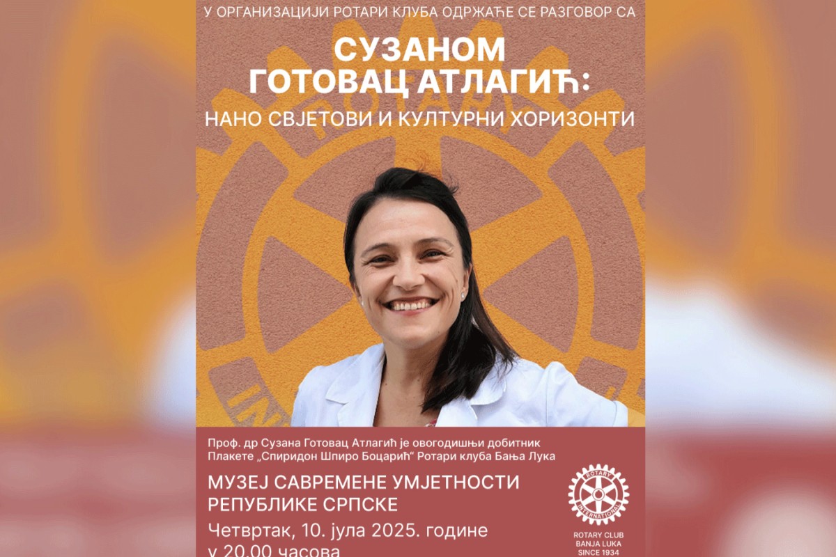 Razgovor sa Suzanom Gotovac Atlagić u MSU RS