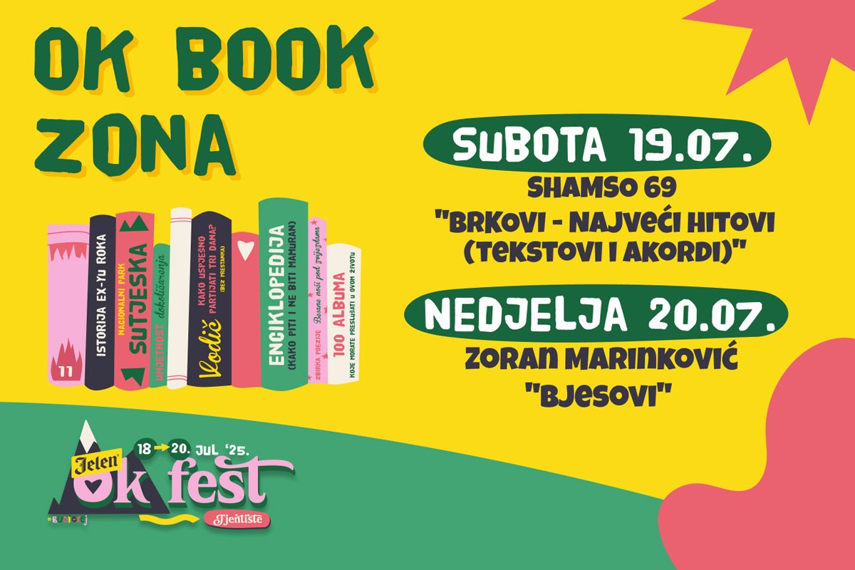 Rock 'n' roll na papiru: Book zona "OK festa" donosi priče sa bine