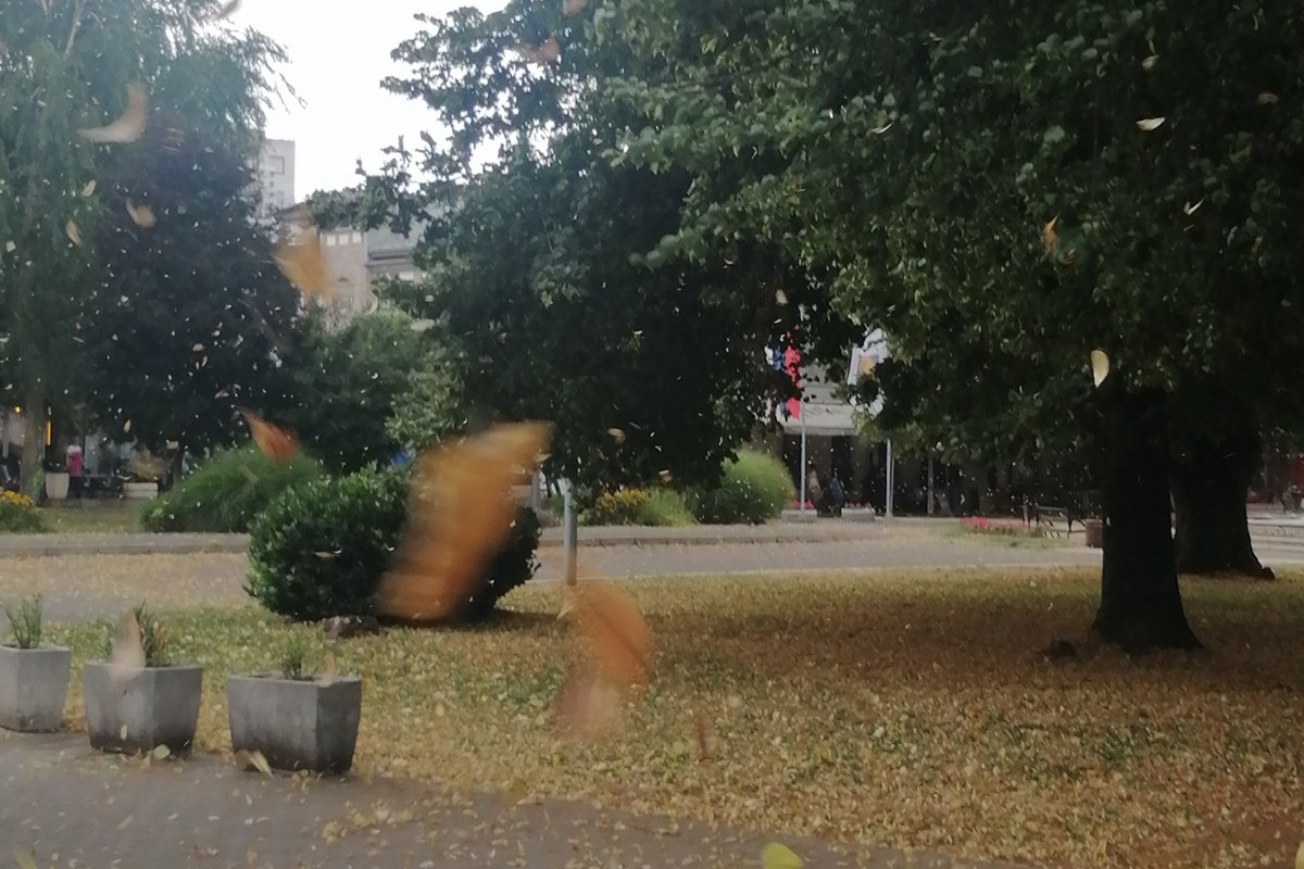 Drastična promjena: Jak vjetar i kiša u Gradišci