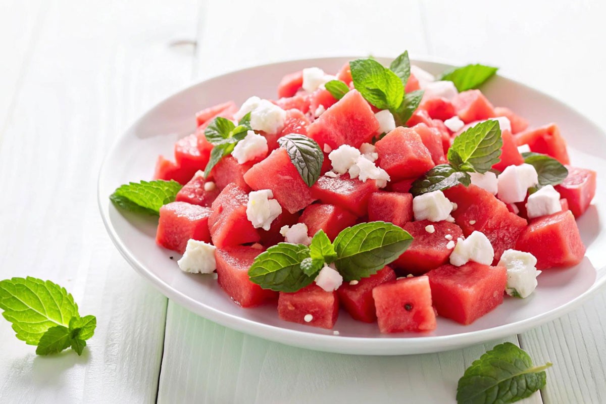 Kombinacija koja će vas oduševiti: Ljetna salata sa lubenicom i fetom