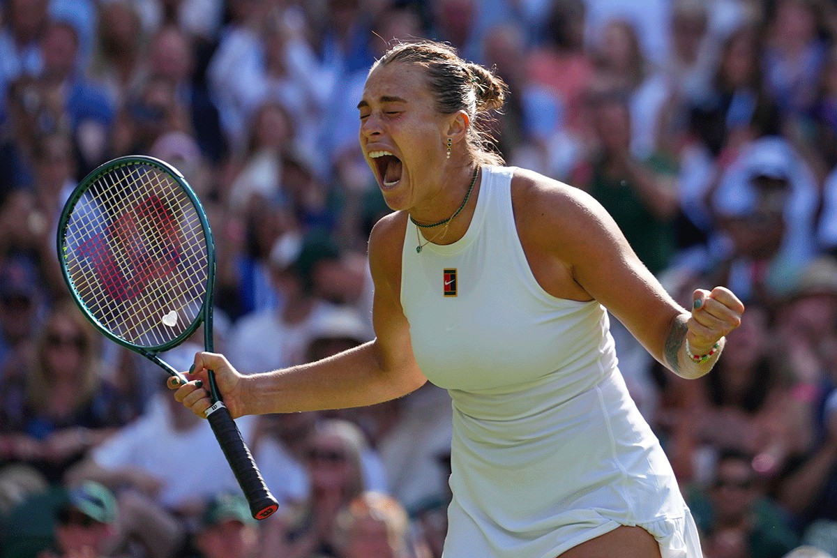 Ne da se tigar: Sabalenka pregrmila oluju i prošla u polufinale Vimbldona