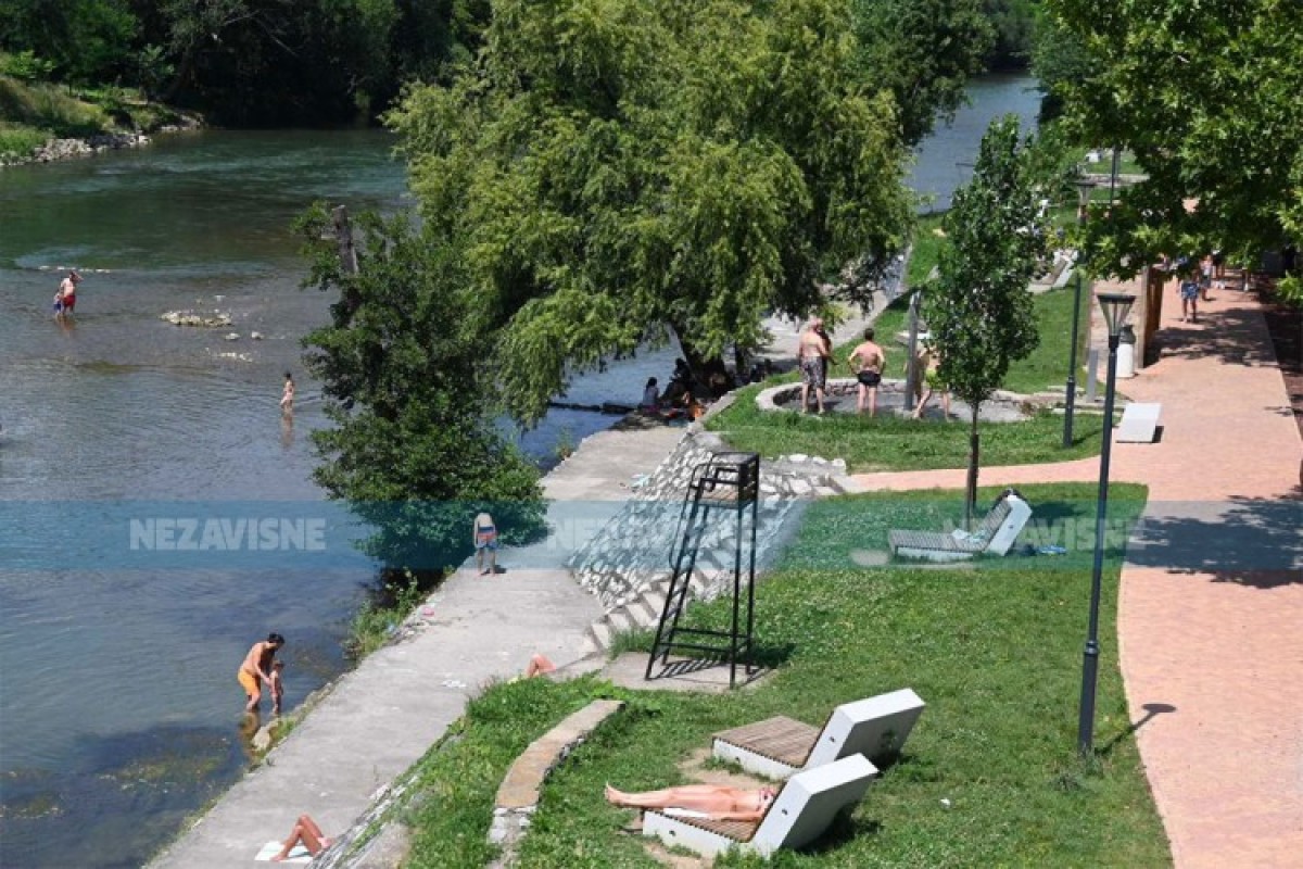 Ni na jednom od sedam kupališta u Banjaluci voda nije bezbjedna za kupanje