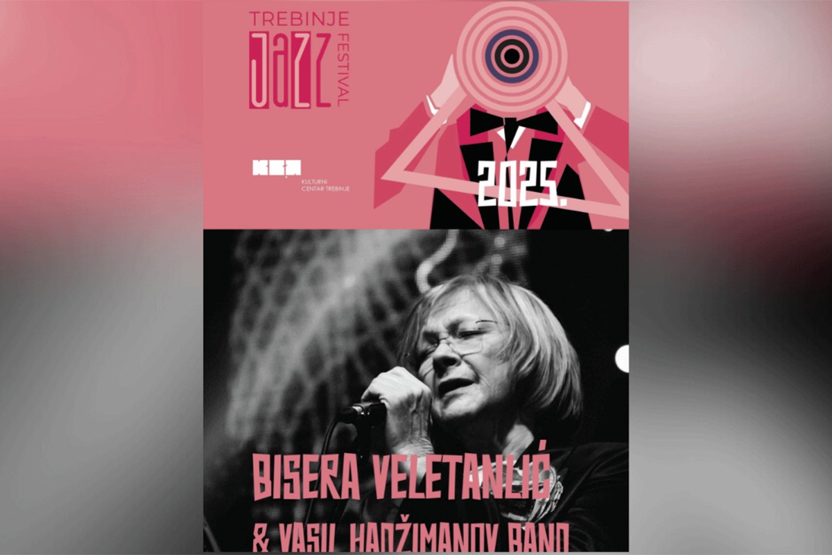 Finale džez festivala: Bisera Veletanlić u Trebinju