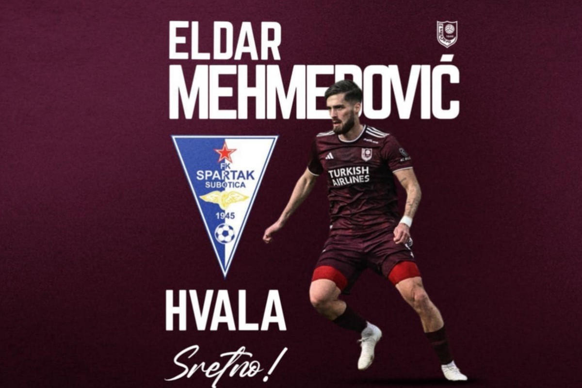 Eldar Mehmedović karijeru nastavlja u Spartaku