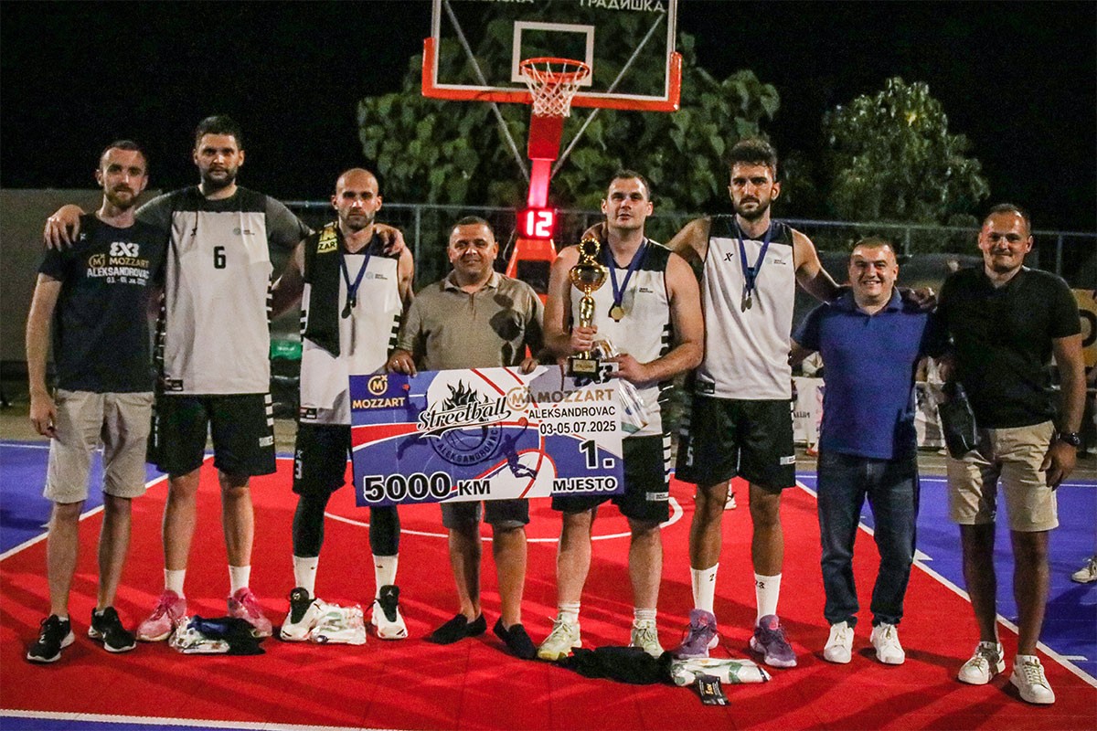 Košarkaški spektakl: Završen 3x3 Mozzarbet Aleksandrovac