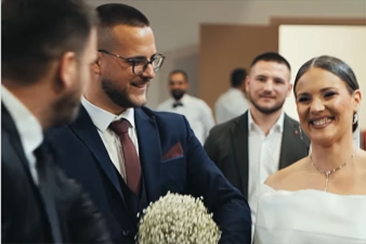 Nedeljkovići od vjenčanja napravili bajku: Tri brata i otac imali najljepši zadatak (VIDEO)