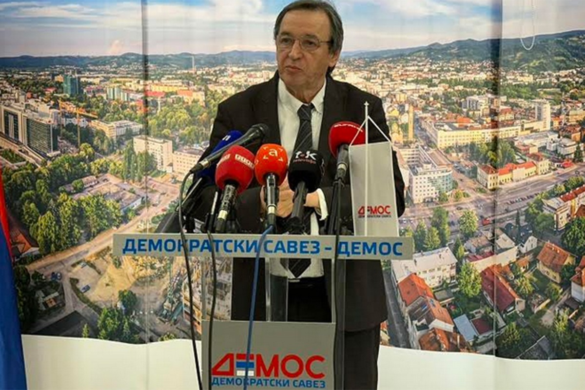 Mile Dmičić: Propali pokušaji uništavanja DEMOS-a, stranka spremna za naredne opšte izbore