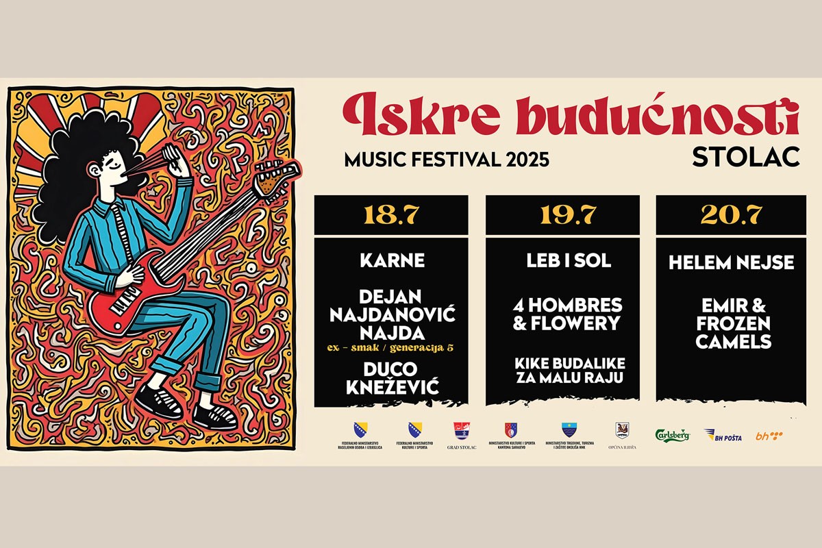 "Iskre budućnosti": Stolac epicentar muzike i dobre energije