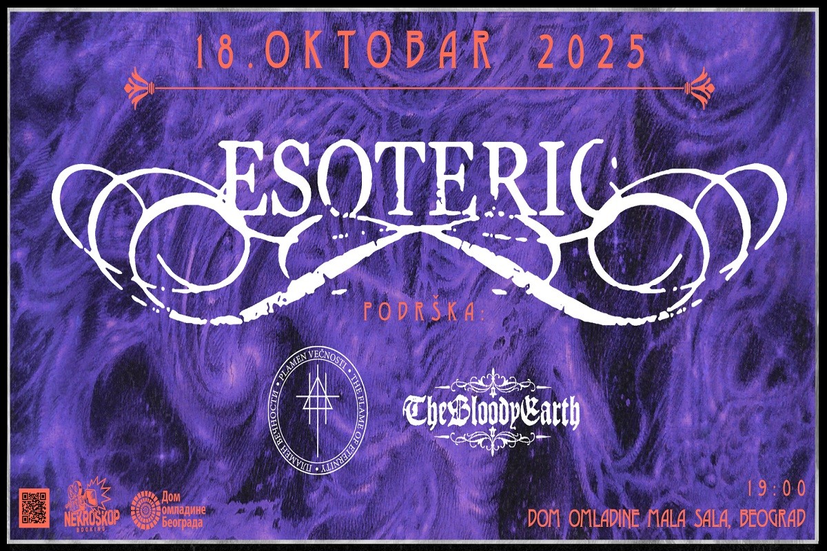Esoteric dolazi u Beograd