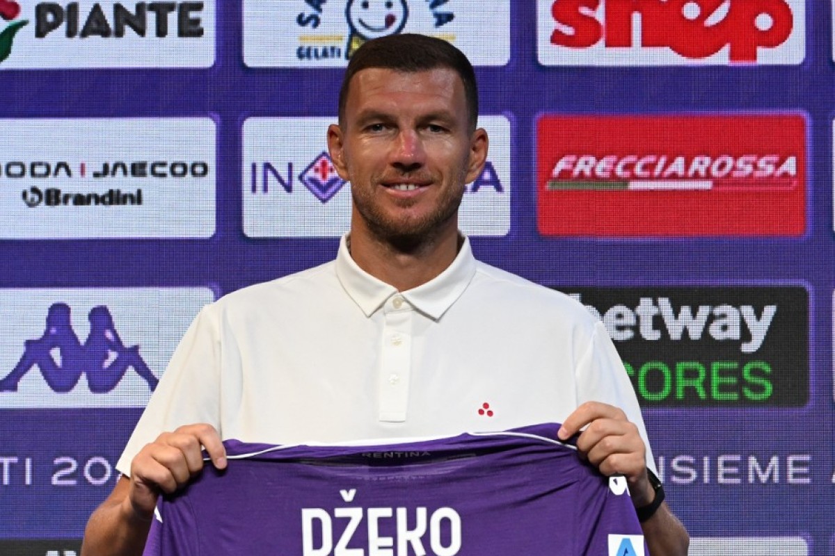 Edin Džeko zvanično predstavljen u Fiorentini