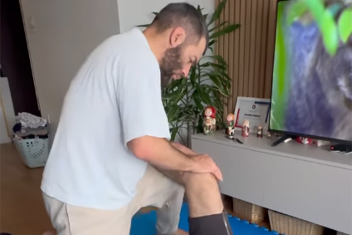 Vježbe sa ruskim fizioterapeutom veliki iskorak u liječenju Sergeja Stupara (VIDEO)