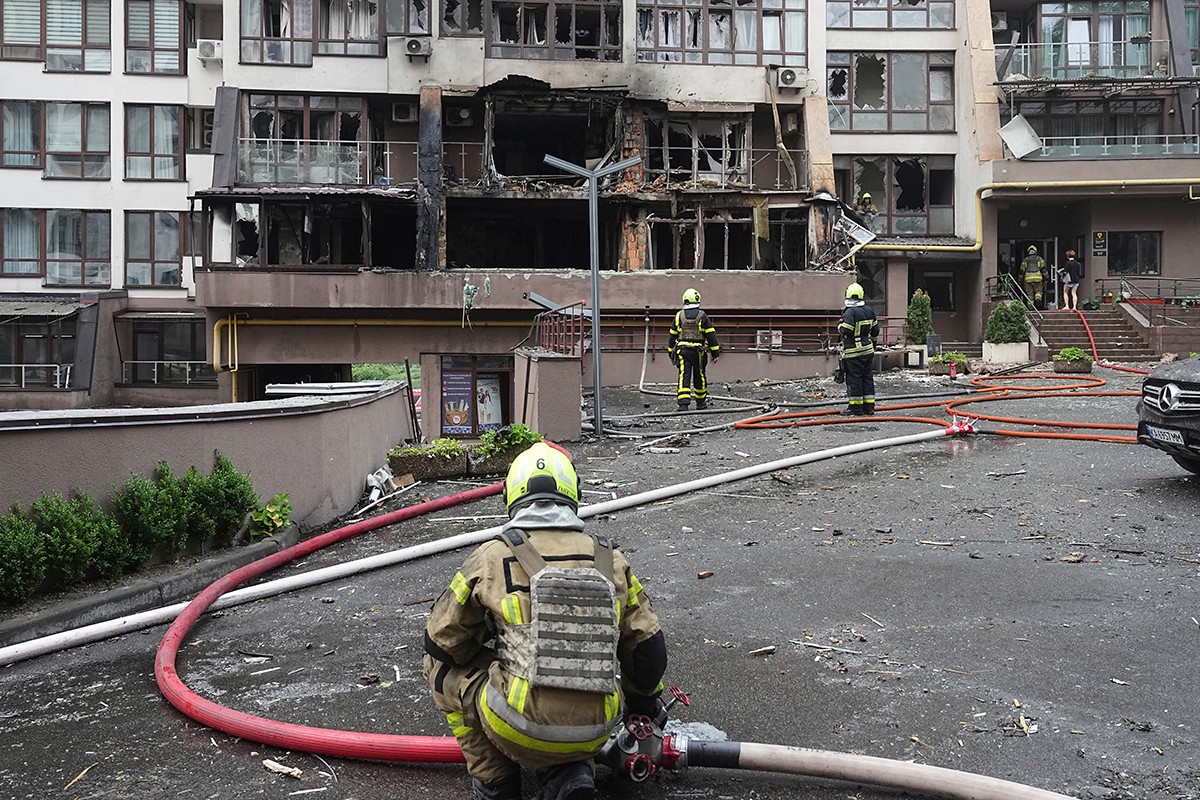 Novi talas ruskih vazdušnih udara, na meti Kijev