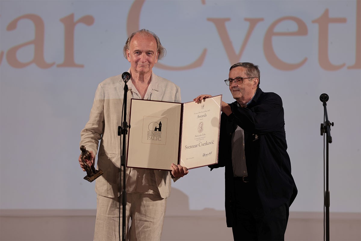 Svetozaru Cvetkoviću nagrada "Aleksandar Lifka"