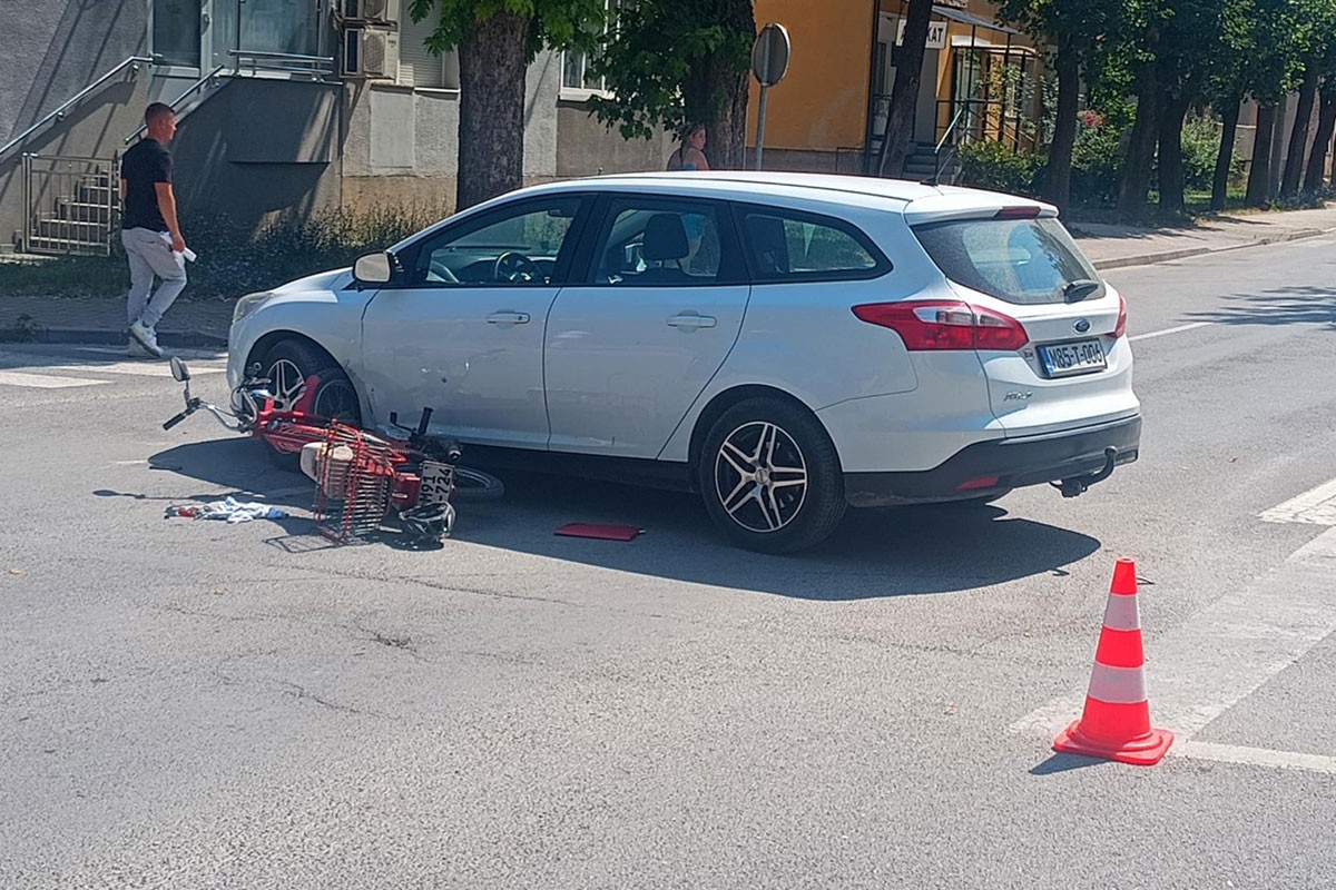 U Sanskom Mostu povrijeđen motociklista