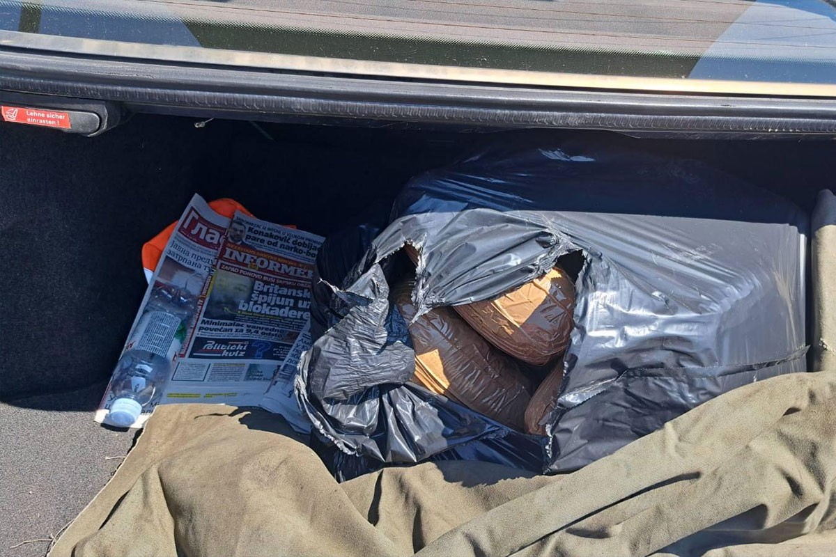 U akciji "Insajder" u Banjaluci pronađeno oko 27 kilograma marihuane