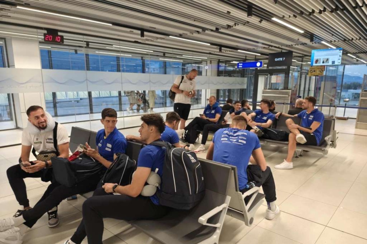 Košarkaši BiH otputovali u Kinu