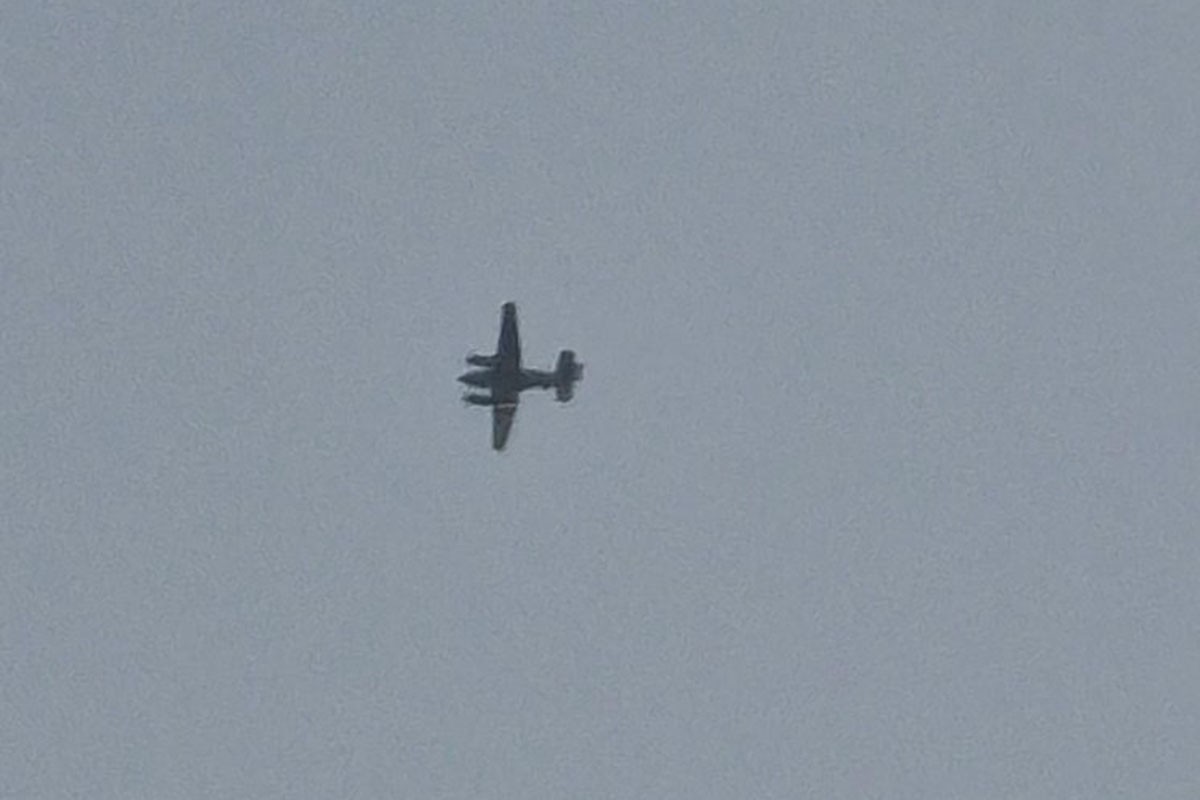 EUFOR-ov avion kruži iznad Banjaluke