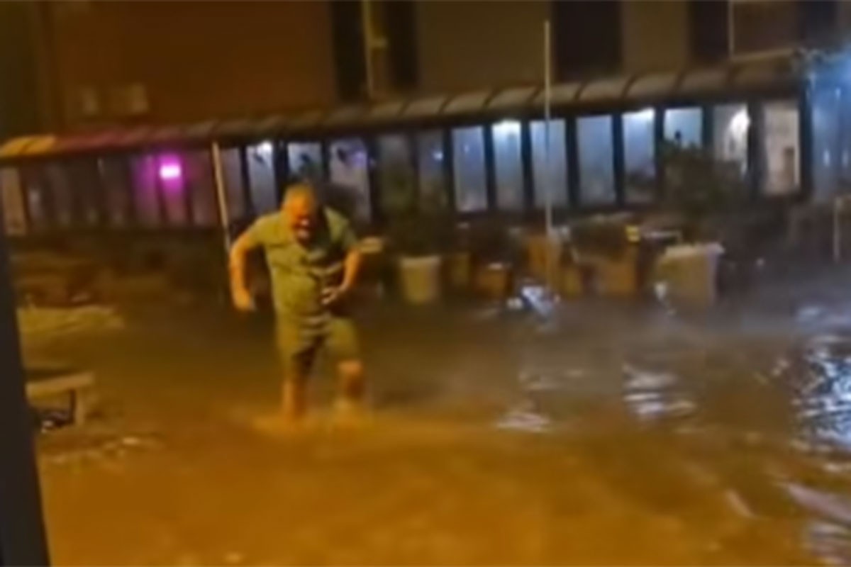 Jak vjetar i obilne padavine u Hrvatskoj, ulice pod vodom (VIDEO)