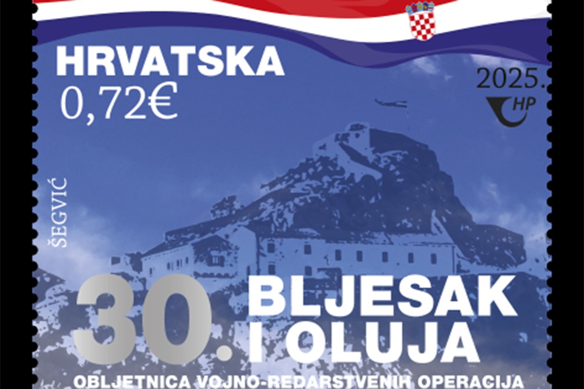 Omaž etničkom čišćenju: Hrvatska pošta pušta markicu koja slavi "Bljesak" i "Oluju"