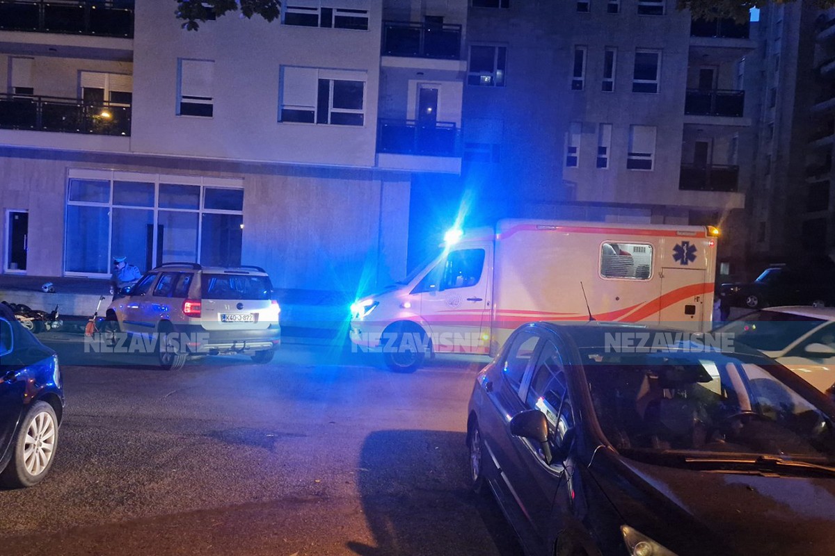 Udes u centru Banjaluke, povrijeđen motociklista (FOTO)