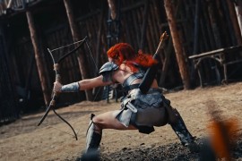Pogledajte scene iza kamere nadolazećeg filma "Red Sonja" (VIDEO)