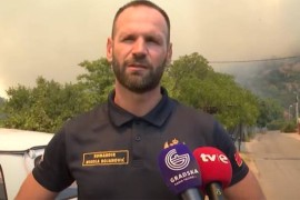 Vatrogasci u Crnoj Gori na izmaku snaga: Komandir završio u Hitnoj