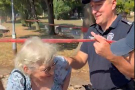 Građani ponovo brane Savski nasip: Incidenti, policija i komunalna ...