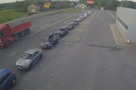 Pojačana frekvencija vozila na graničnim prelazima
