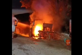 Izgorio traktor na imanju u Kalesiji (VIDEO)