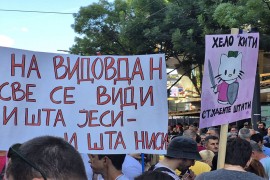 Protesti u gradovima širom Srbije: "Gde smo ono stali"