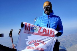 Humanitarni uspon: Ratko Perić prikupio 1.960 KM za "Mozaik ...