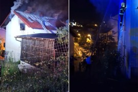 Gorjela kuća u Mrkonjić Gradu
