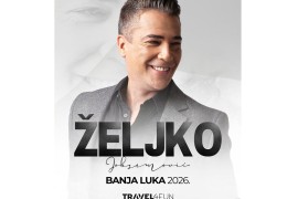 Željko Joksimović otvara ljetnju sezonu 2026. u Banjaluci