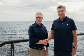 Britanski premijer odmara u Hrvatskoj, sreo se sa Plenkovićem