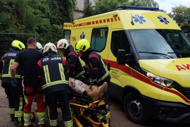 Drama u Hrvatskoj: Korpa u kojoj su bila dva radnika pala sa 12 metara ...
