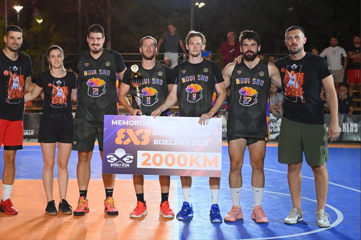 3x3 Novi Sad šampion Mozzartbet tour u Bijeljini