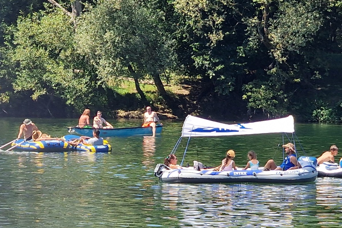Dubička regata na hladnoj Uni (FOTO)