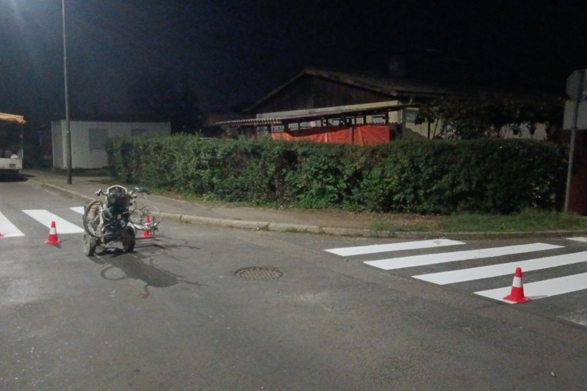 Počelo iscrtavanje pješačkih prelaza u Banjaluci