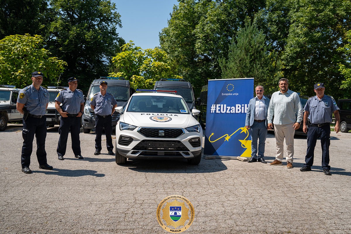 Novo vozilo za potrebe pripadnika policije USK