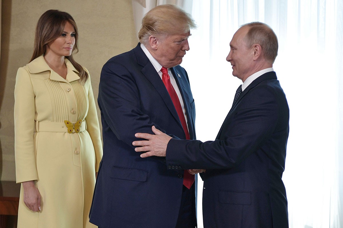Melanija Tramp po suprugu poslala Putinu pismo