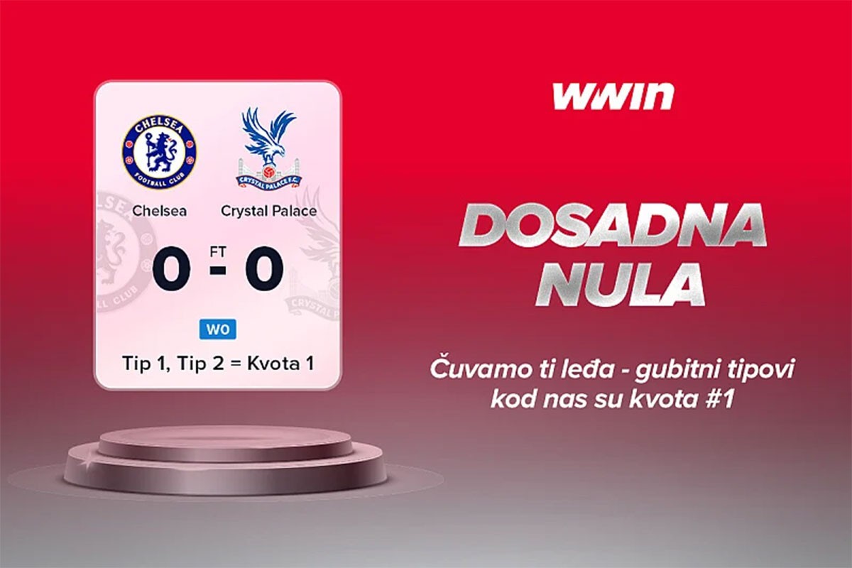 Uz WWIN-ovu Dosadnu Nulu, nema gubitka na 0:0