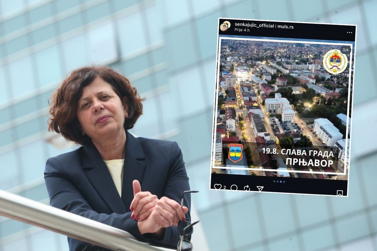 Ministarka Senka Jujić čestitala slavu Prnjavoru uz fotografiju Prijedora (FOTO)