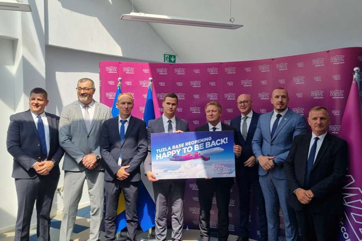 Wizz Air objavio kad kreću novi letovi iz Tuzle i gdje će sve letjeti
