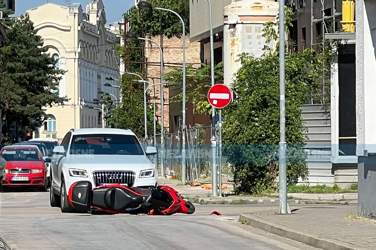 Udes u centru Banjaluke